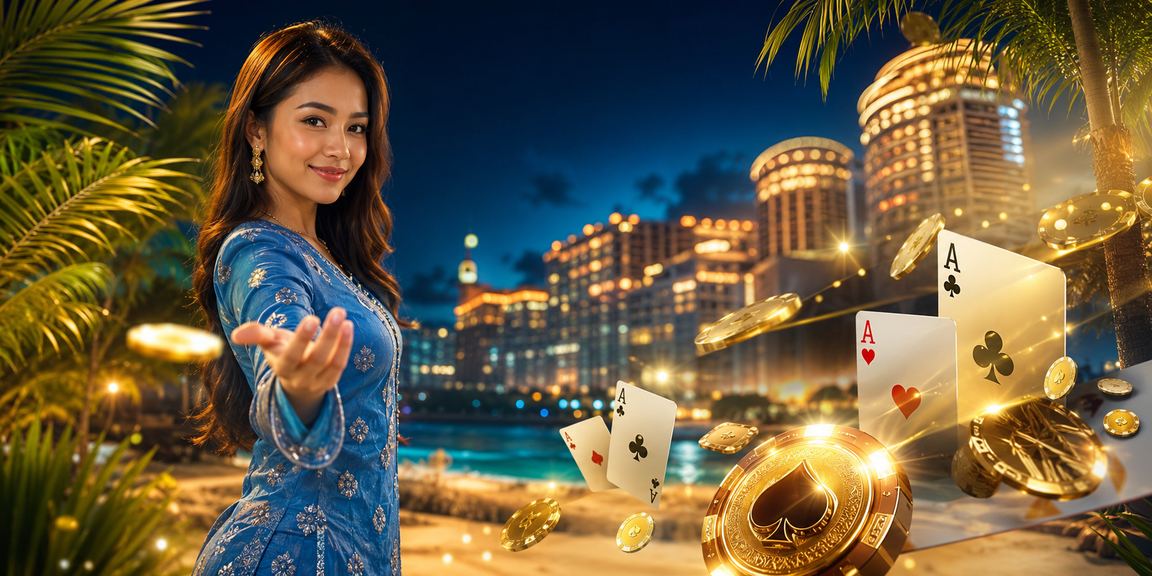 Pemain teen patti bergaya baju kurung di Genting Highlands nikmati permainan selamat